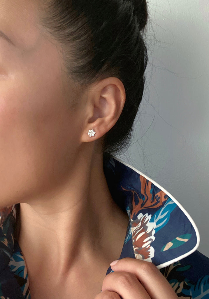 Nelly diamond earrings Clearance