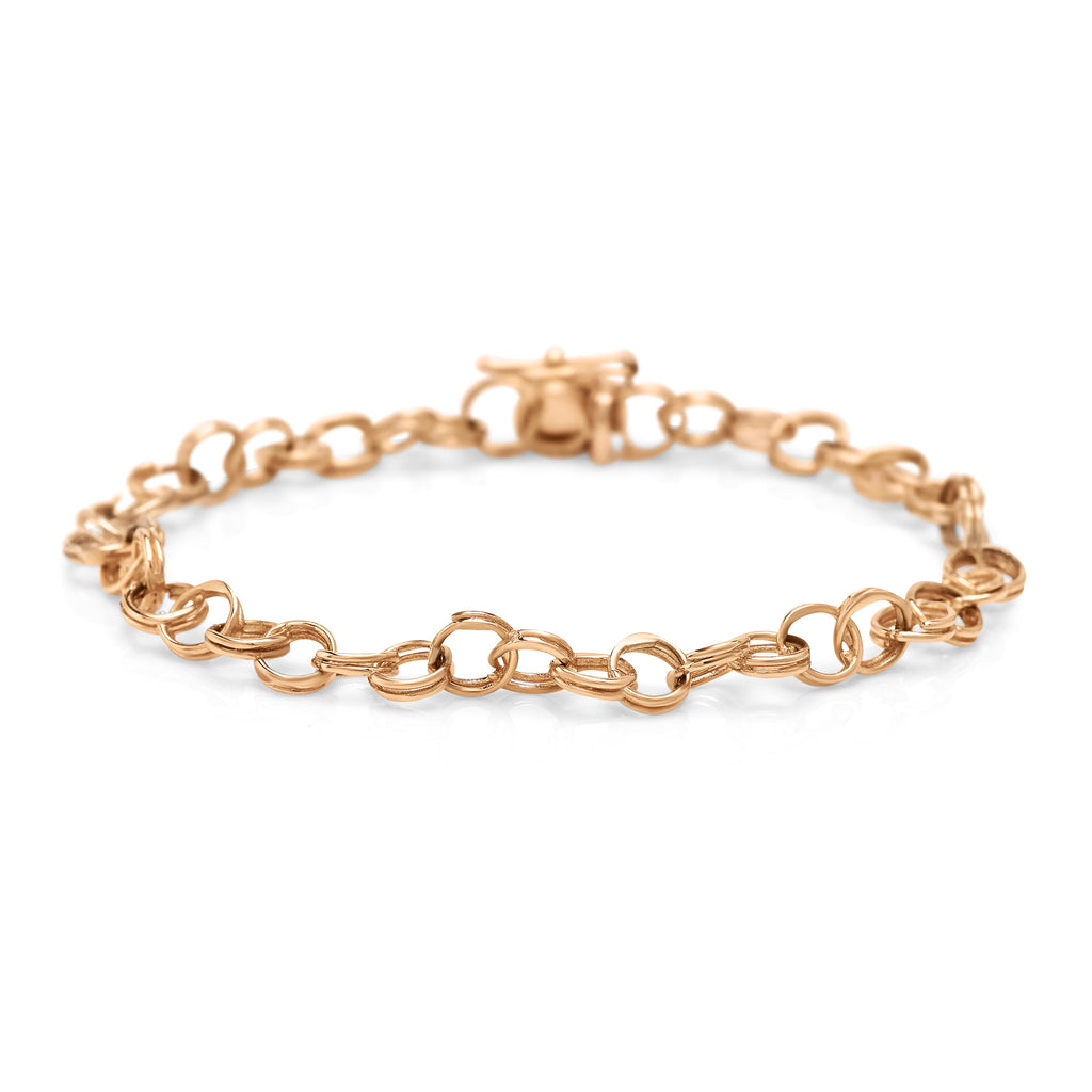 Rose Gold Cirque Chainlink Bracelet